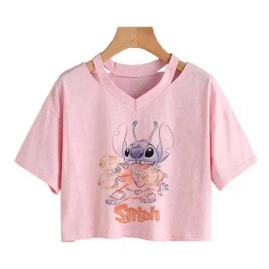 Cheky - Cute Stitch Manga T-Shirt