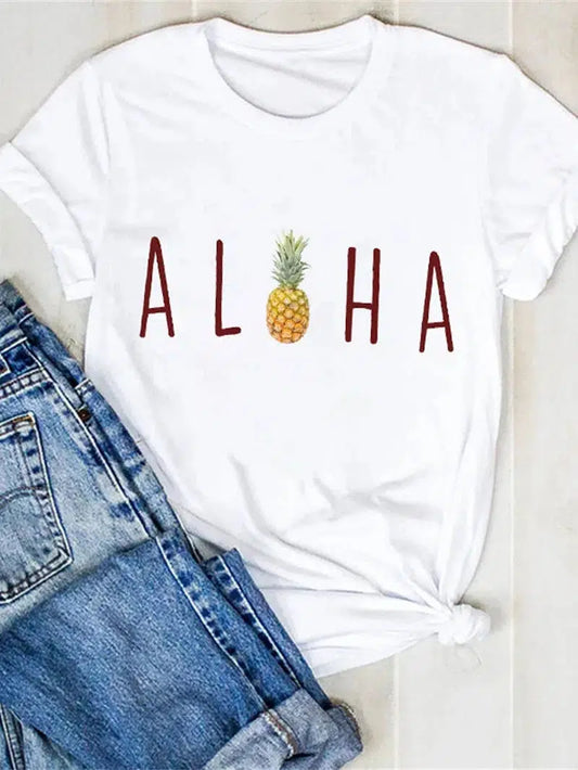 Cheky - Tropical Fruit Summer T-Shirt