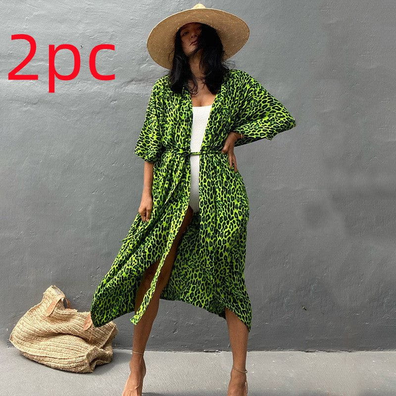 Cheky - Polyester Ladies Sun Protection Resort Beach Dress Cover Up