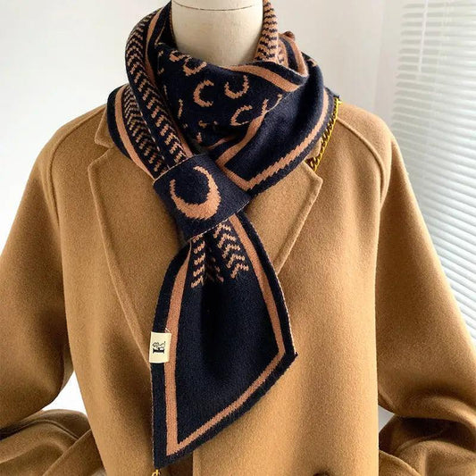 Cheky - Fashionable Decorative Warm Student Neck Scarf Scarf