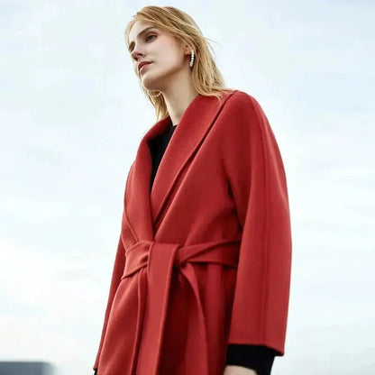 Cheky - Long woolen coat