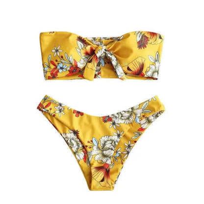 Cheky - Sexy Printed Ladies Bikini Split Swimsuit