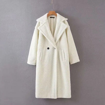 Cheky - Street style lamb wool coat