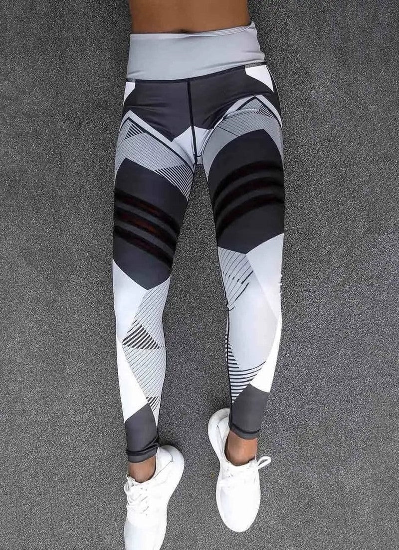 Cheky - Reflective Sport Yoga Pants