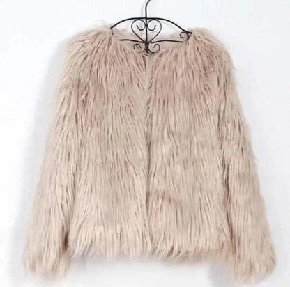 Cheky - new autumn and winter foreign trade ladies fur coat