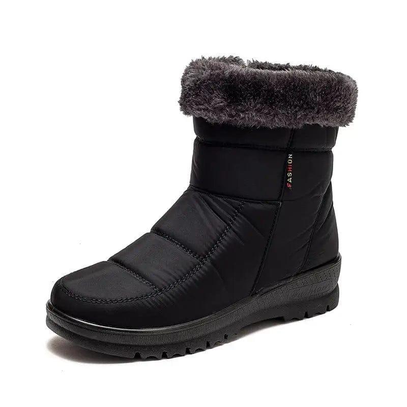 Cheky - Winter Snow Boots Winter Warm Shoes For Women Low Heel Boots